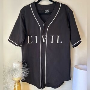 Unisex CIVIL Jersey Like Top